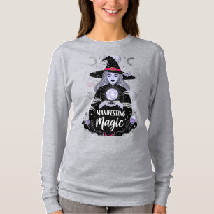 Manifesting Magic Hexen Halloween T-Shirt