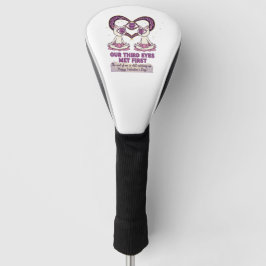 Manifesting Soulmate valentine's day Golf Headcover