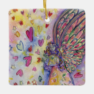 Manifesting Universe Engel Weihnachtsgeschenk Orna Keramikornament