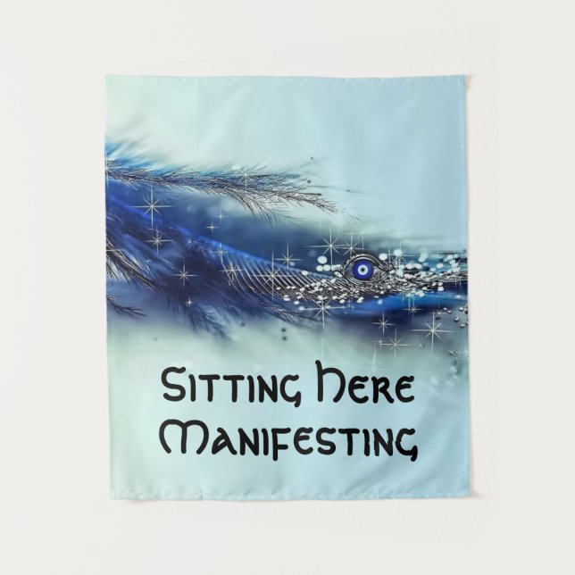 MANIFESTING WALL ART (TAPESTRY) (50" x 60") Wandteppich (Vorderseite)