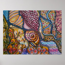 Manikarstglas Poster