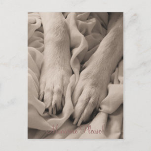 Maniküre Bitte ~ Postkarte