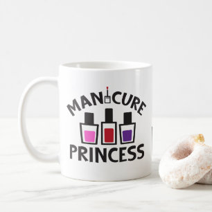 Maniküre-Nagel-Tech-Cosmetologe Maniküre-Salon Kaffeetasse