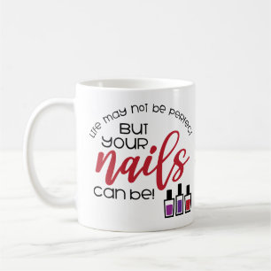 Maniküre Nageltechnikerin Kosmetikerin Maniküre Sa Kaffeetasse