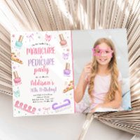 Maniküre- und Pediküre-Geburtstagsfeier
