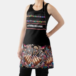 Maniküre und Schminksalon Schürze