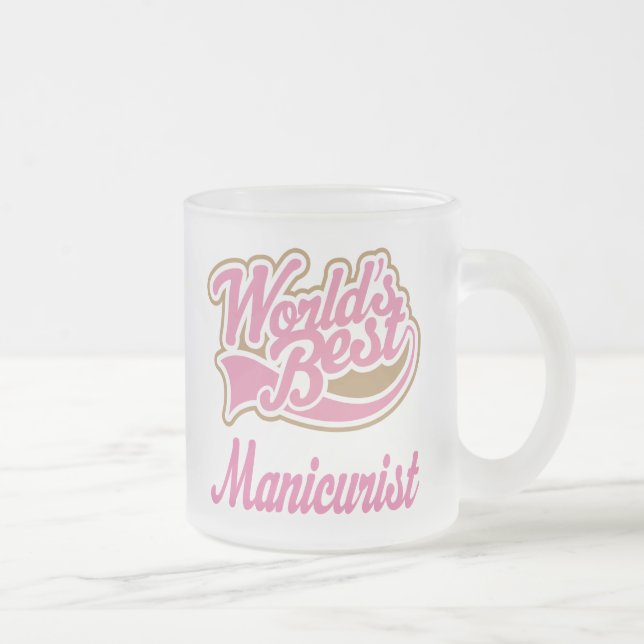 Manikürist-Geschenk (Welten am besten) Mattglastasse (Rechts)