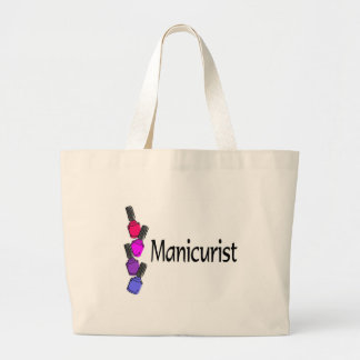 Manikürist-Polnisches Jumbo Stoffbeutel