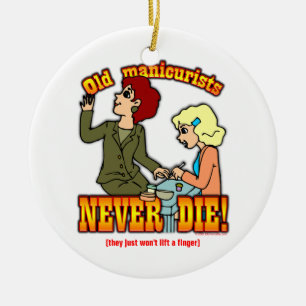 Maniküristen Keramikornament