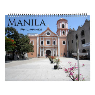 Manila 2027 groß kalender