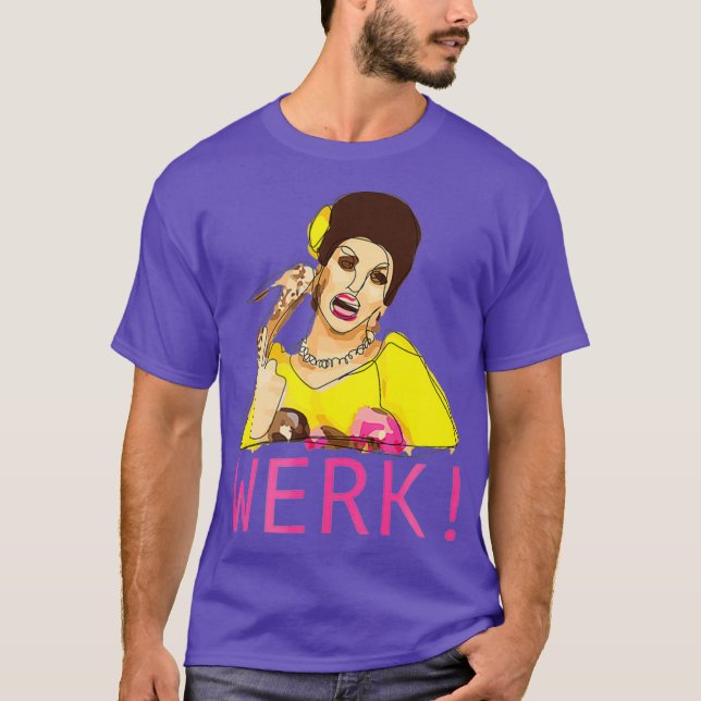 Manila Luzon Illustration Drag Queen Merch All T-Shirt (Vorderseite)
