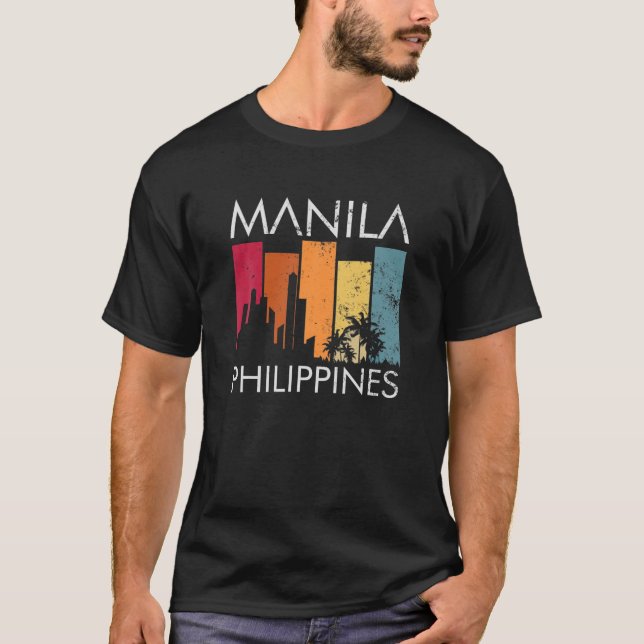 Manila Philippinen ein philippinisches Ding, das d T-Shirt (Vorderseite)
