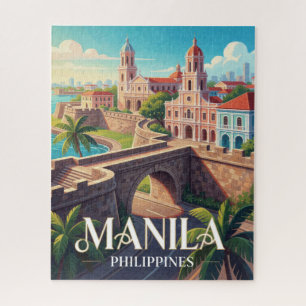 Manila Philippinen Intramuros Reise Puzzle