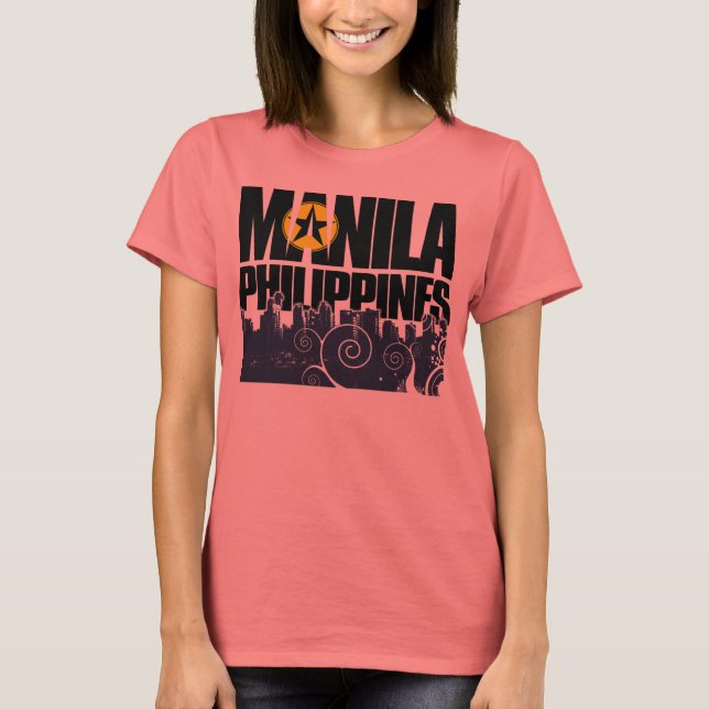 Manila-Philippinen T-Shirt (Vorderseite)