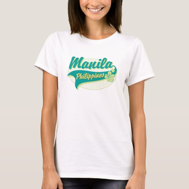 Manila Philippinen T-Shirt (Vorderseite)