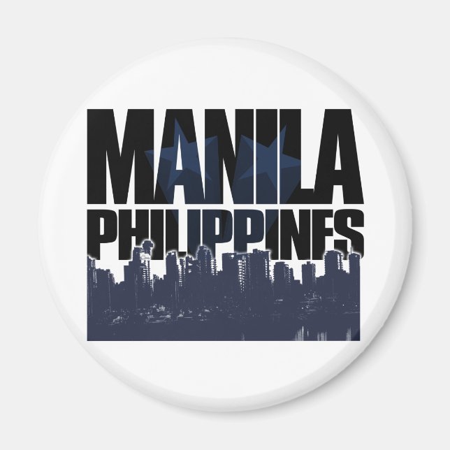 Manila PHILIPPINES Magnet (Vorne)