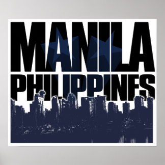 Manila PHILIPPINES Poster