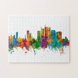 Manila Philippines Skyline Puzzle