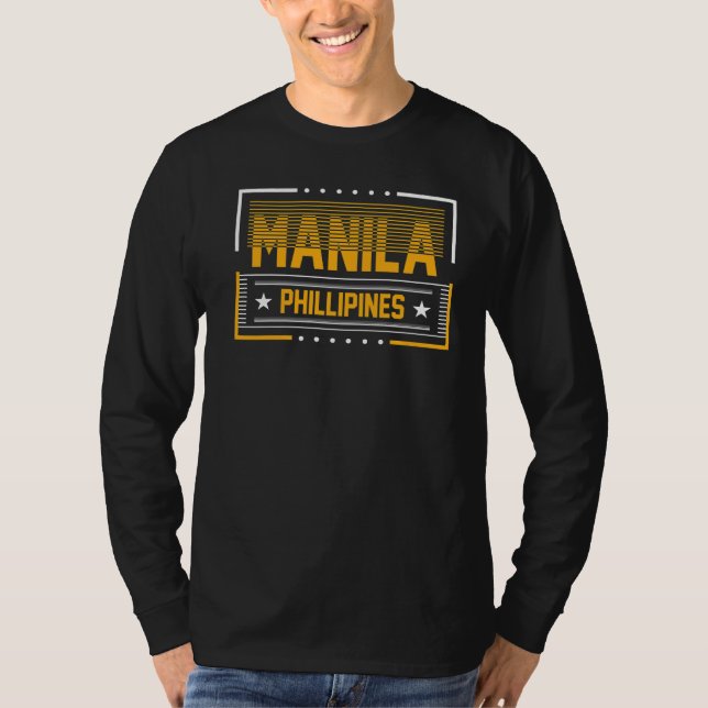 Manila Philippines T-Shirt (Vorderseite)