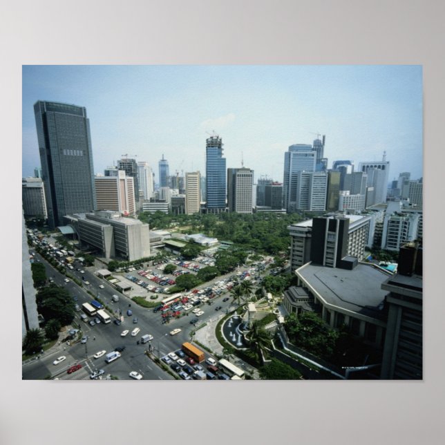 Manila Skyline Poster (Vorne)