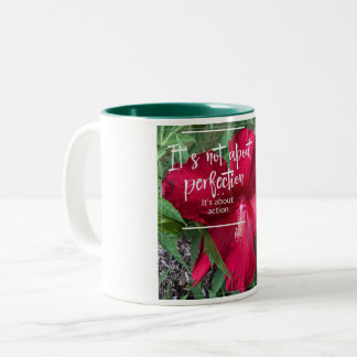 Manipulation Zweifarbige Tasse