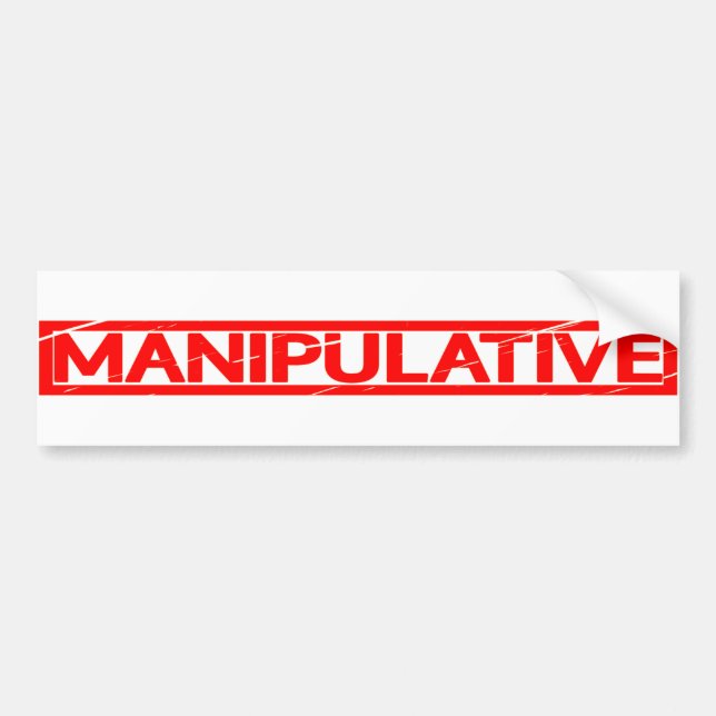 Manipulative Briefmarke Autoaufkleber (Vorne)