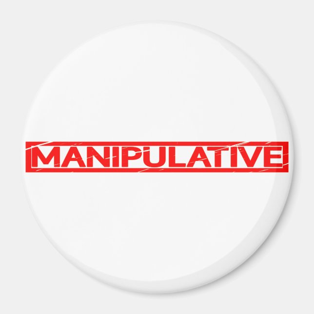 Manipulative Briefmarke Magnet (Vorne)