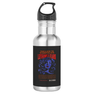 MANIPULIERE LERNSTUNDEN DESIGN WASSERFLASCHE 