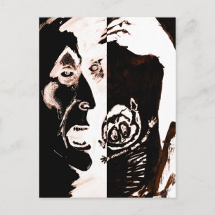 Manische Depression Postkarte