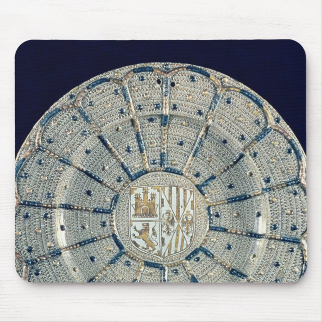 Manises-Teller, die Arme tragend Mousepad (Vorne)