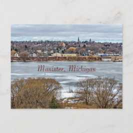Manistee - Eine kleine Stadt am Lake Michigan Postkarte