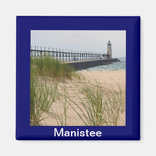 Manistee Leuchtturm Magnet