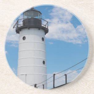 Manistee Lighthouse Getränkeuntersetzer