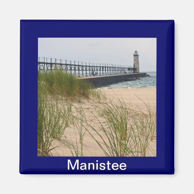 Manistee Lighthouse Magnet (Vorne)