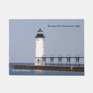 Manistee North Pierhead Leuchttürmatte Fußmatte