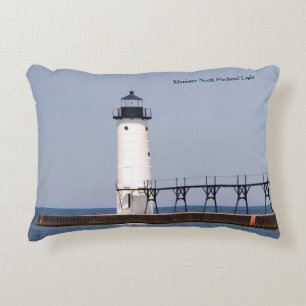 Manistee North Pierhead Light Akzentkissen Dekokissen