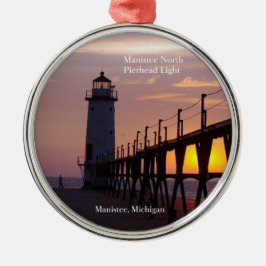 Manistee North Pierhead Light Ornament