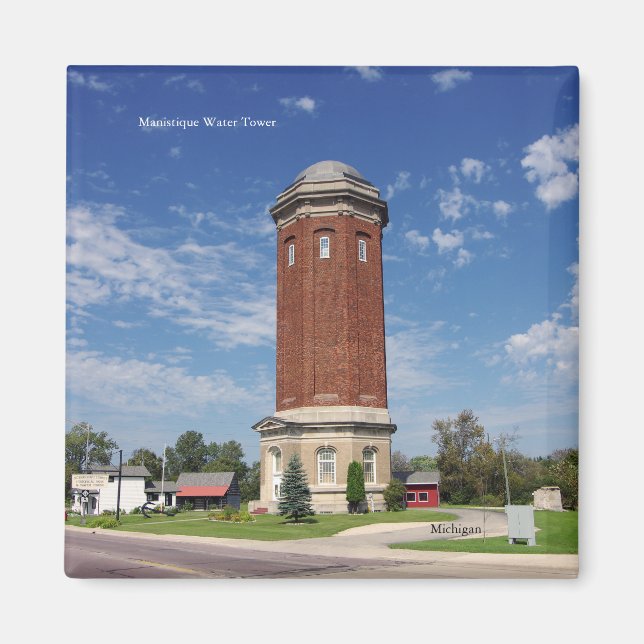 Manistik Water Tower magnet (Vorne)