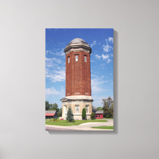 Manistique Wasserturm Leinwanddruck