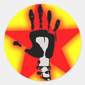 Manita Runder Aufkleber