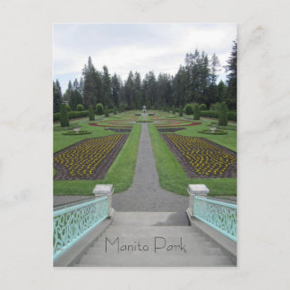 Manito Park Postkarte