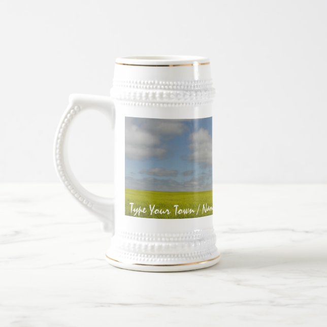 Manitoba Beer Mug Prairie Landscape Beer Glasses Bierglas (Links)
