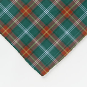 Manitoba Canada Tartan Fleecedecke
