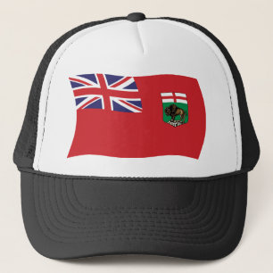 Manitoba Flag Hat Truckerkappe