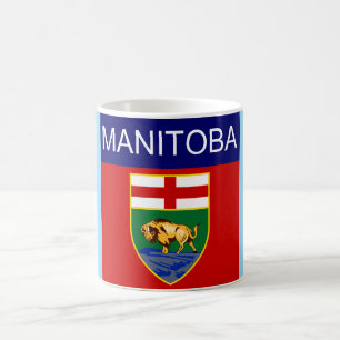 Manitoba-Flaggen-Tasse Kaffeetasse