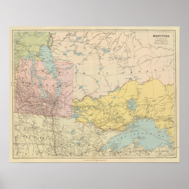 Manitoba Poster (Vorne)