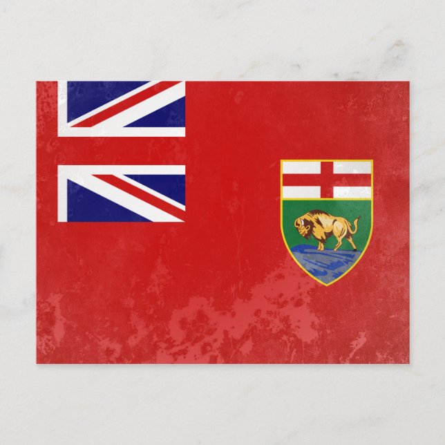 Manitoba Postkarte (Vorderseite)