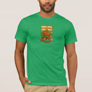 MANITOBA . RETRO LS T - SHIRT