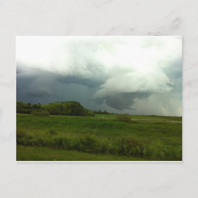 Manitoba Storms Postkarte (Vorderseite)