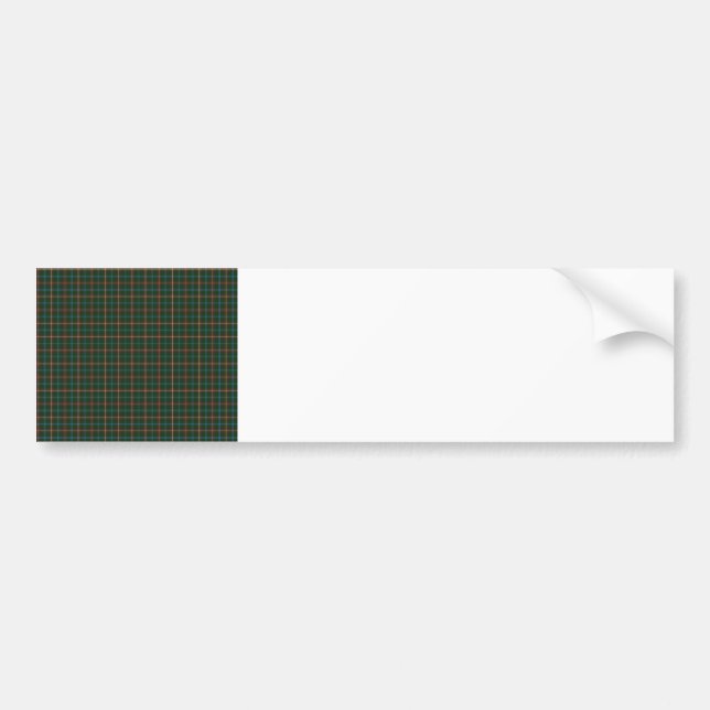 Manitoba tartan autoaufkleber (Vorne)